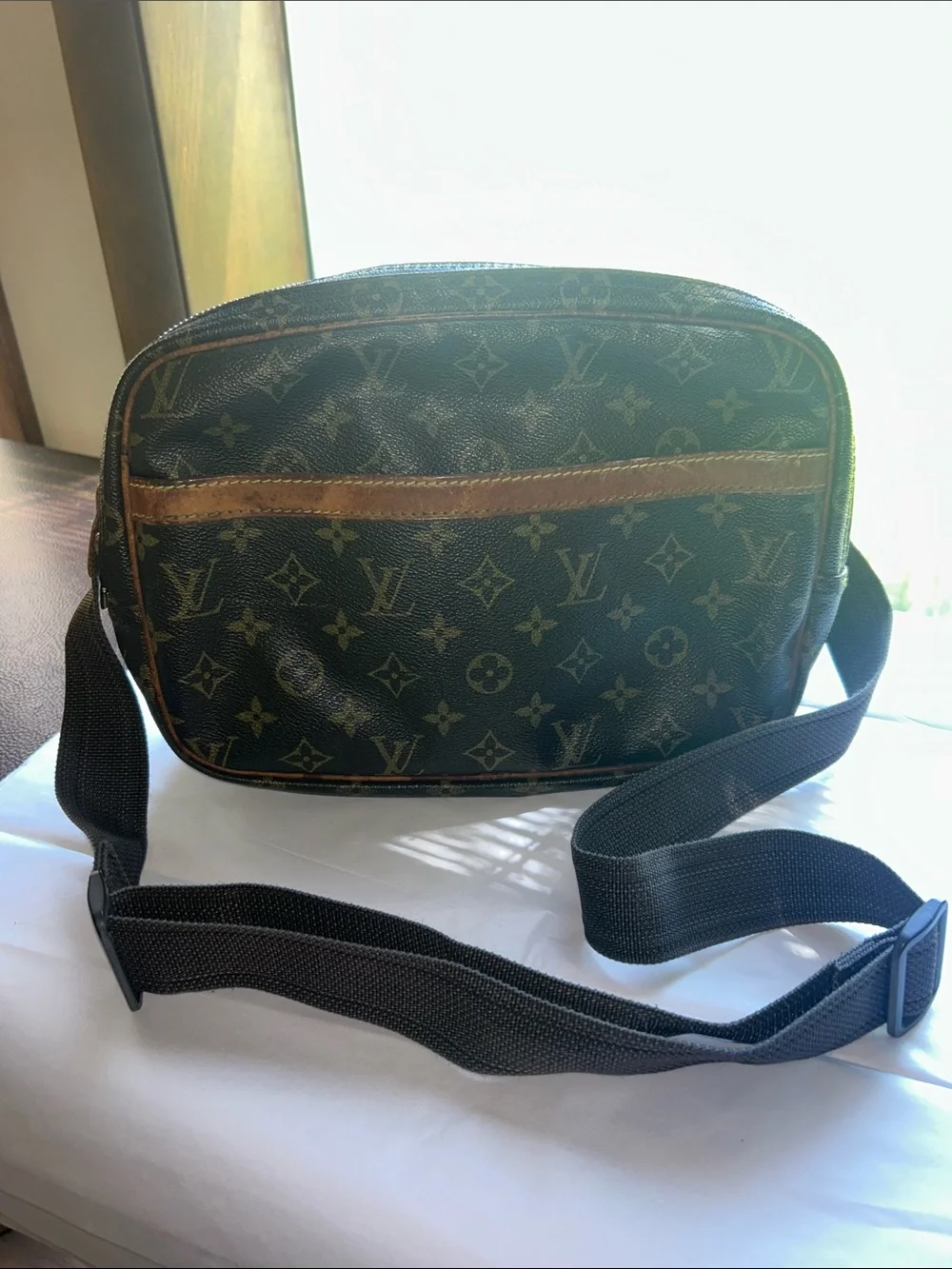 Louis Vuitton Monogram Canvas Reporter PM Shoulder Bag